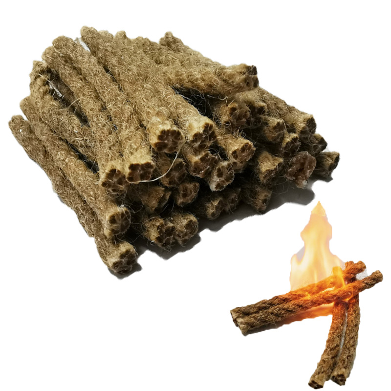 Fire Starting Kit - Przenośny rozpalacz ognia z mini woskowanego
