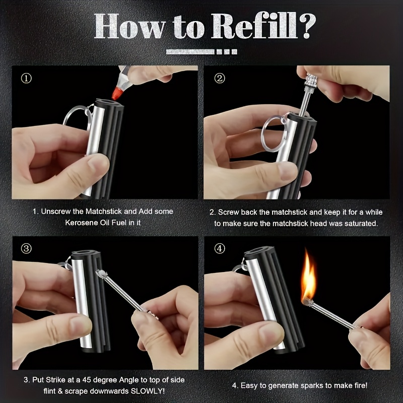 Zapalniczka z kryształkiem ogn – Fire Starting Kit recenzja i cena