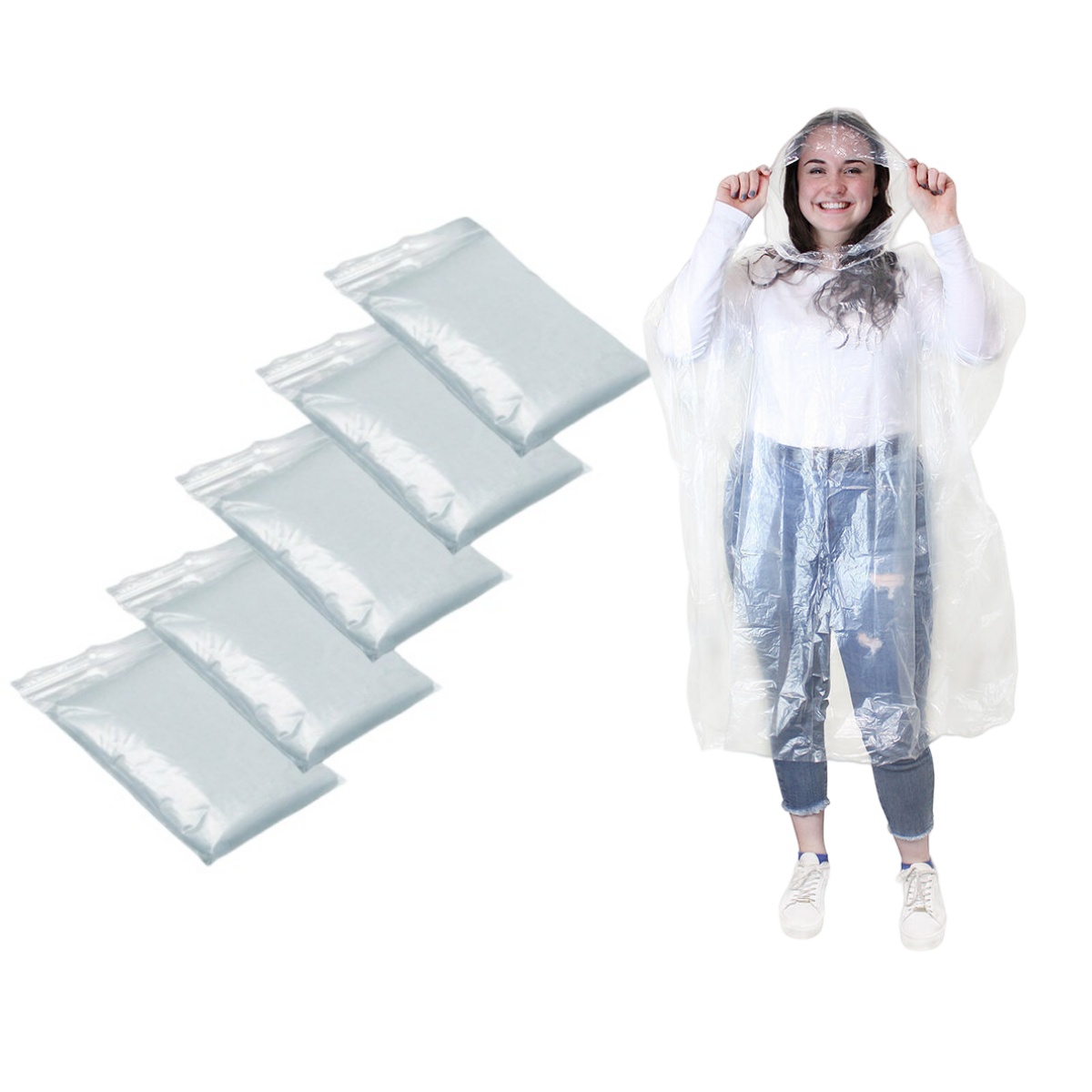 12 szt. Jednorazowy wodoodporn – Emergency Poncho Rain recenzja i cena